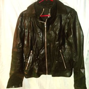 Leather jacket